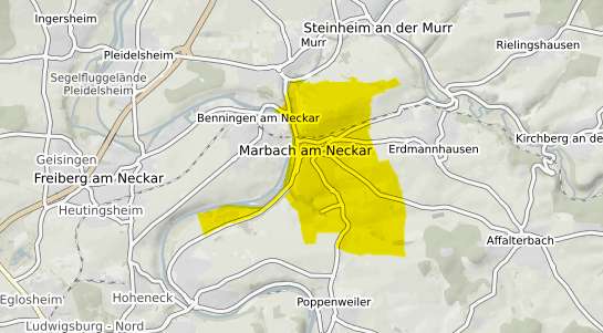 Immobilienpreisekarte Marbach am Neckar